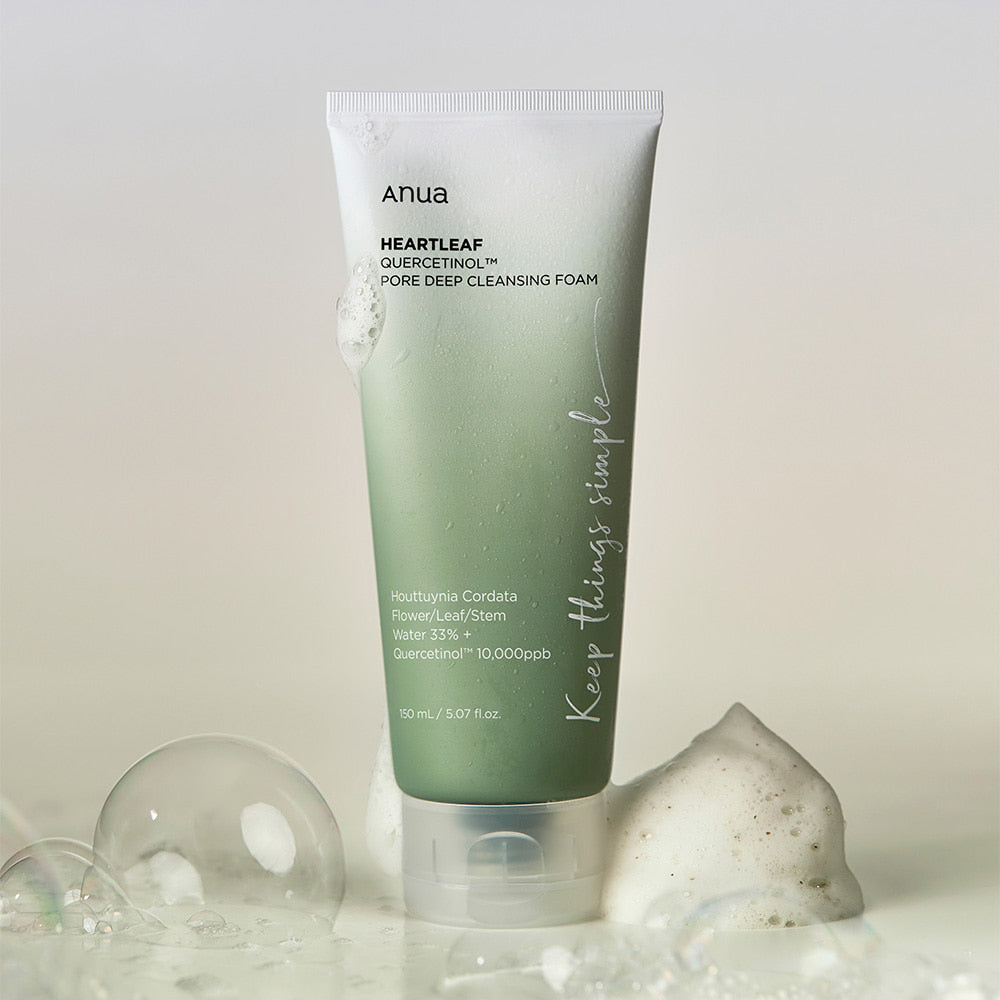 Anua Heartleaf Quercetinol Pore Deep Cleansing Foam 150ml