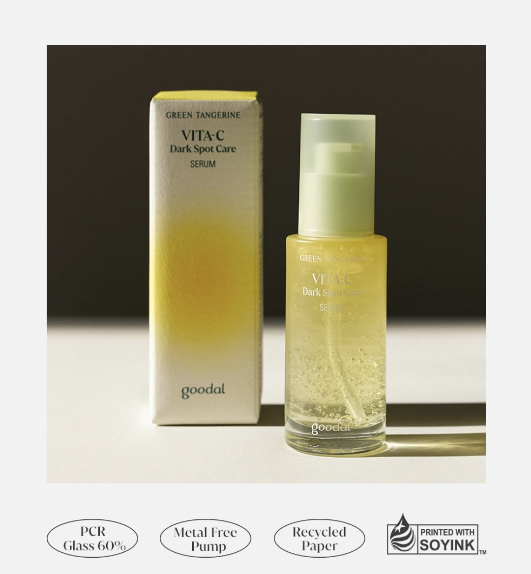 Goodal Green Tangerine Vita-C Dark Spot Care Serum 30ml