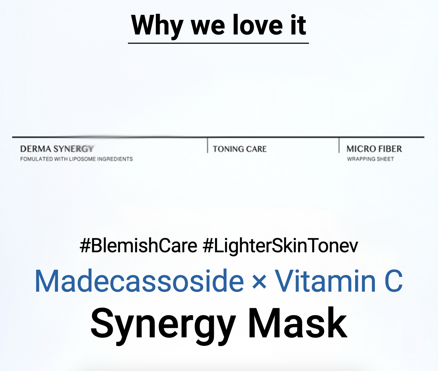 MEDIHEAL Derma Synergy Wrapping Mask Sheet for Toning Care (Madecassoside x Vitamin C)