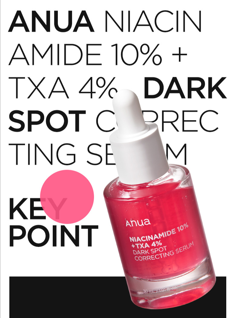 Anua Niacinamide 10% + TXA 4% Dark Spot Correcting Serum