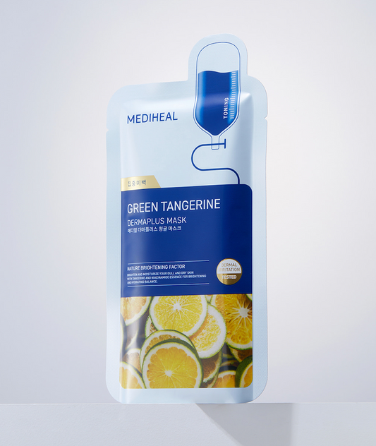 MEDIHEAL Dermaplus Green Tangerine Mask