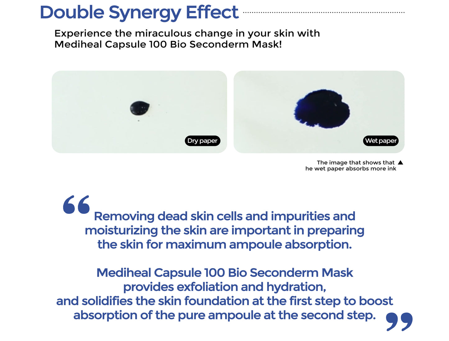 MEDIHEAL Capsule 100 Bio Second Derm Hydro Beta Mask